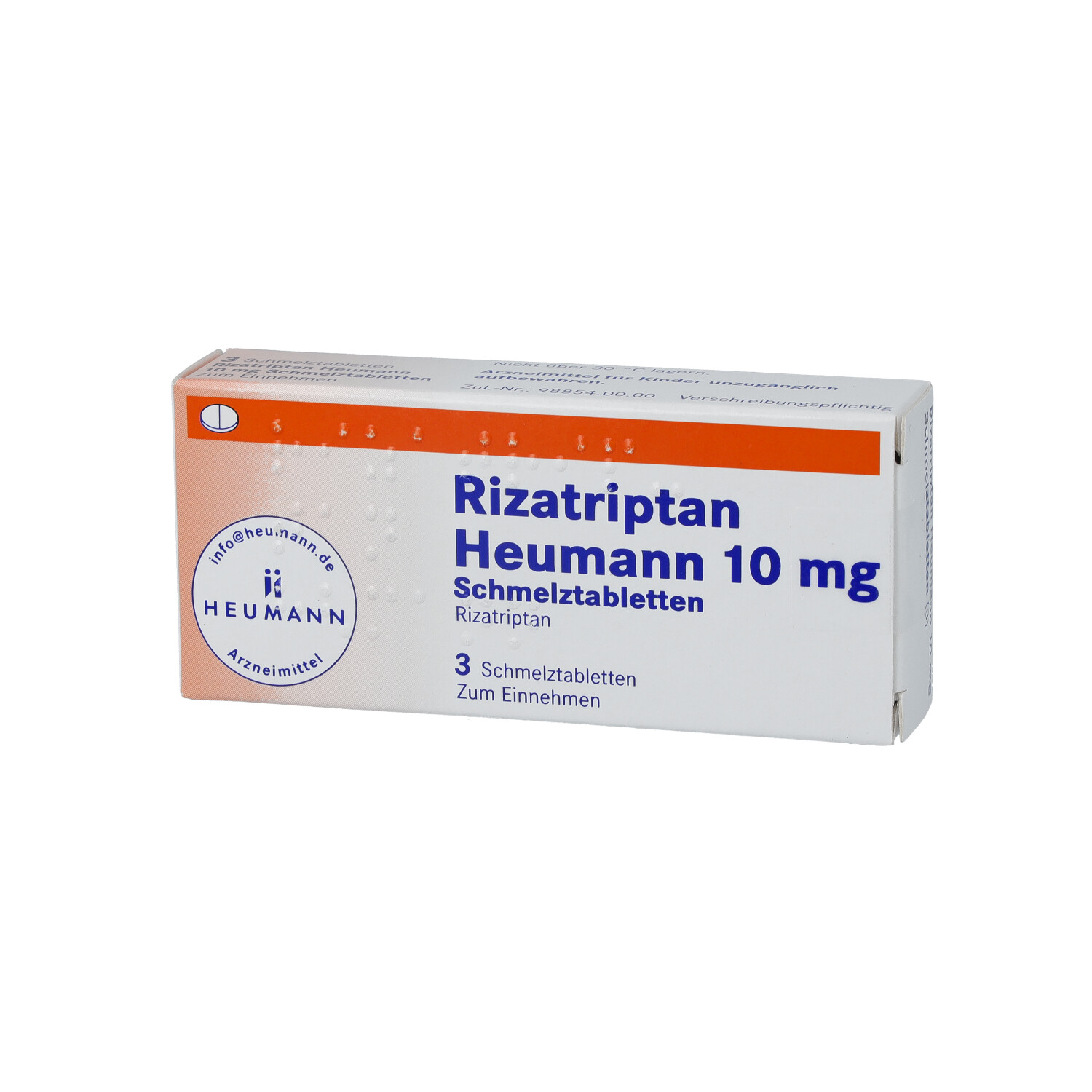 RIZATRIPTAN Heumann 10 mg Schmelztabletten