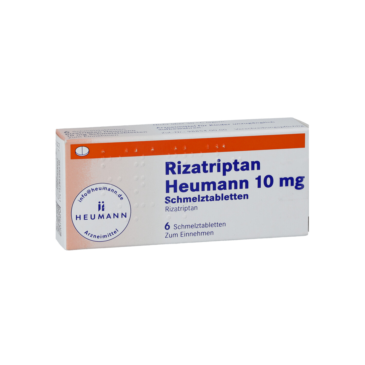 RIZATRIPTAN Heumann 10 mg Schmelztabletten