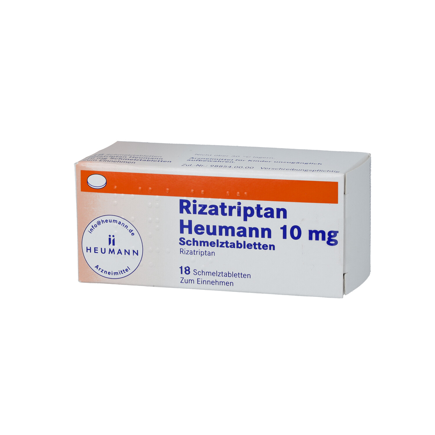 RIZATRIPTAN Heumann 10 mg Schmelztabletten