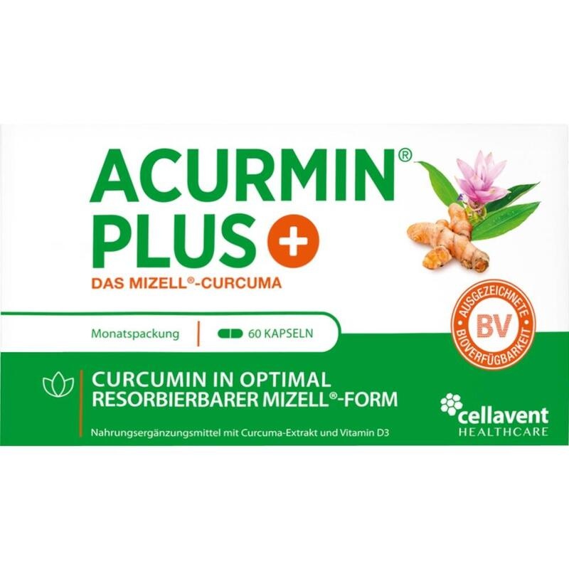 ACURMIN Plus Das Mizell-Curcuma Weichkapseln