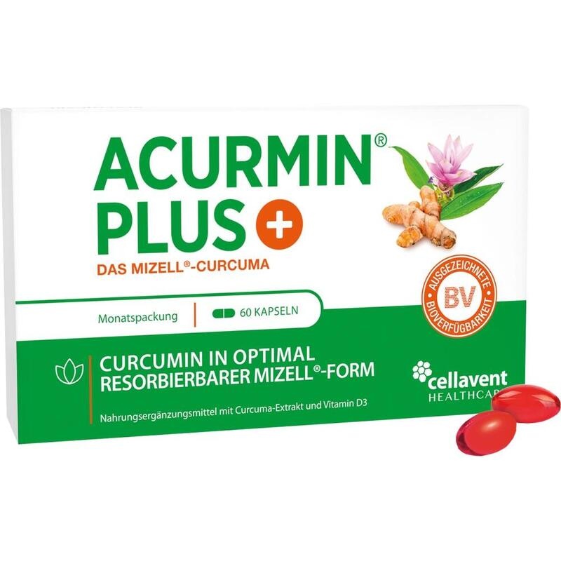 ACURMIN Plus Das Mizell-Curcuma Weichkapseln