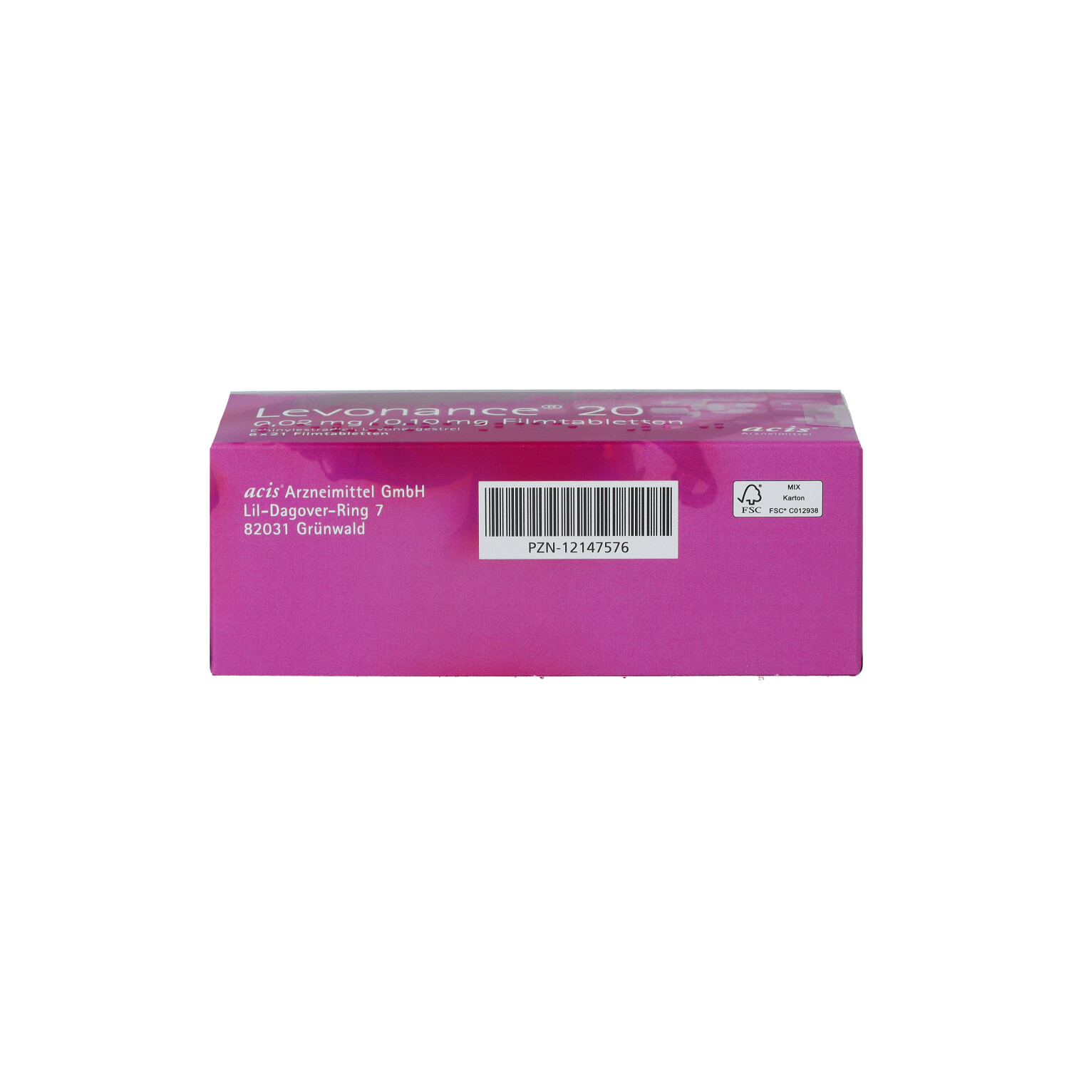 LEVONANCE 20 0,02 mg/0,10 mg Filmtabletten