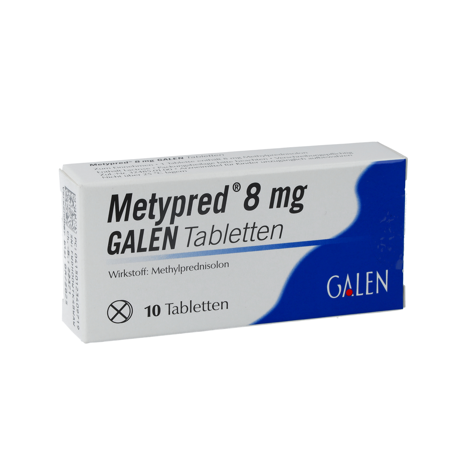 METYPRED 8 mg GALEN Tabletten