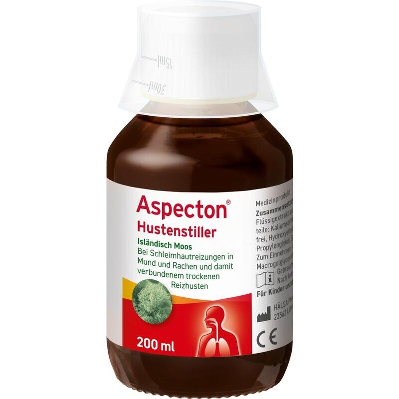 ASPECTON Hustenstiller Isländisch Moos Saft