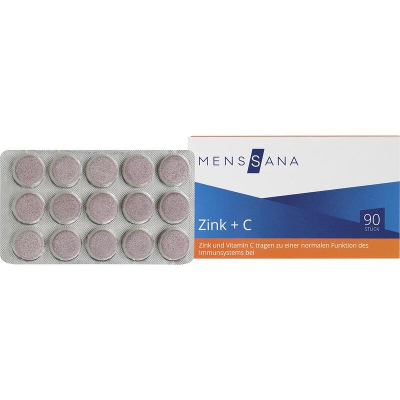 ZINK+C MensSana Lutschtabletten