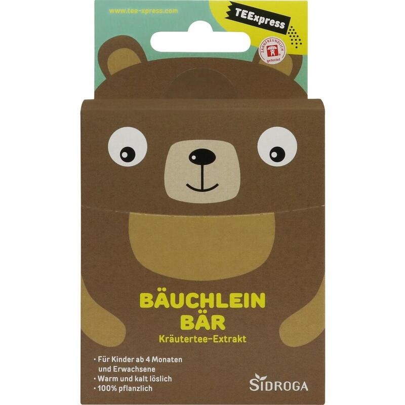 SIDROGA TEExpress Bäuchlein Bär