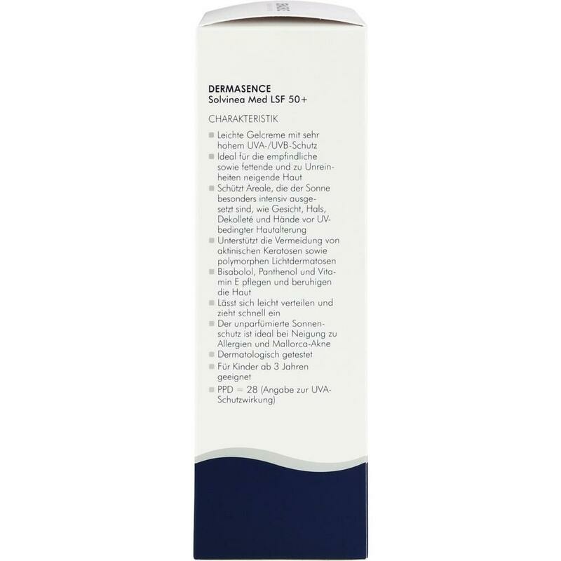 DERMASENCE Solvinea Med LSF 50+