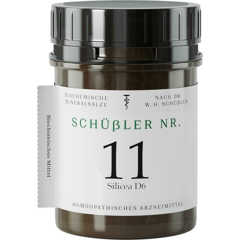 SCHÜSSLER NR.11 Silicea D 6 Tabletten