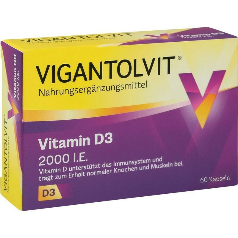 VIGANTOLVIT 2000 I.E. Vitamin D3 Weichkapseln