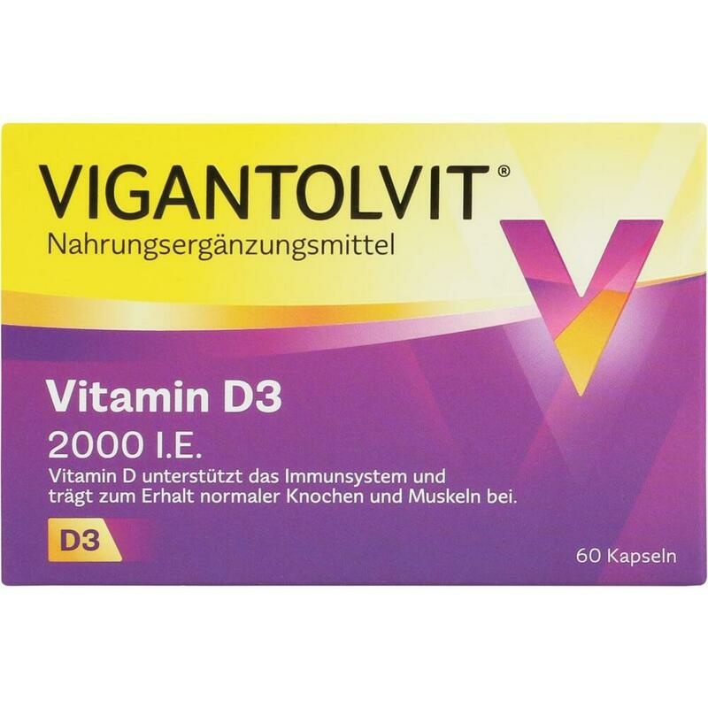 VIGANTOLVIT 2000 I.E. Vitamin D3 Weichkapseln