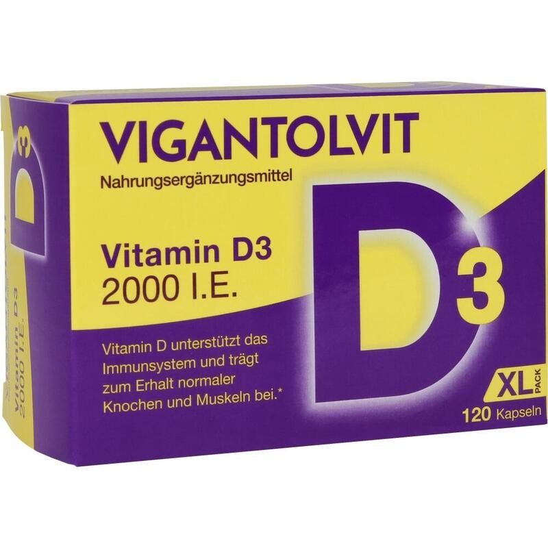 VIGANTOLVIT 2000 I.E. Vitamin D3 Weichkapseln