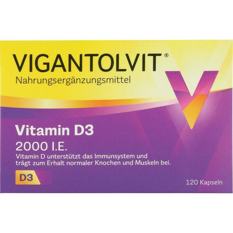 VIGANTOLVIT 2000 I.E. Vitamin D3 Weichkapseln