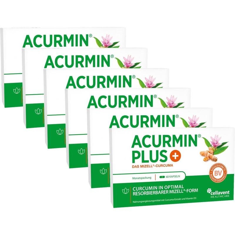 ACURMIN Plus Das Mizell-Curcuma Weichkapseln