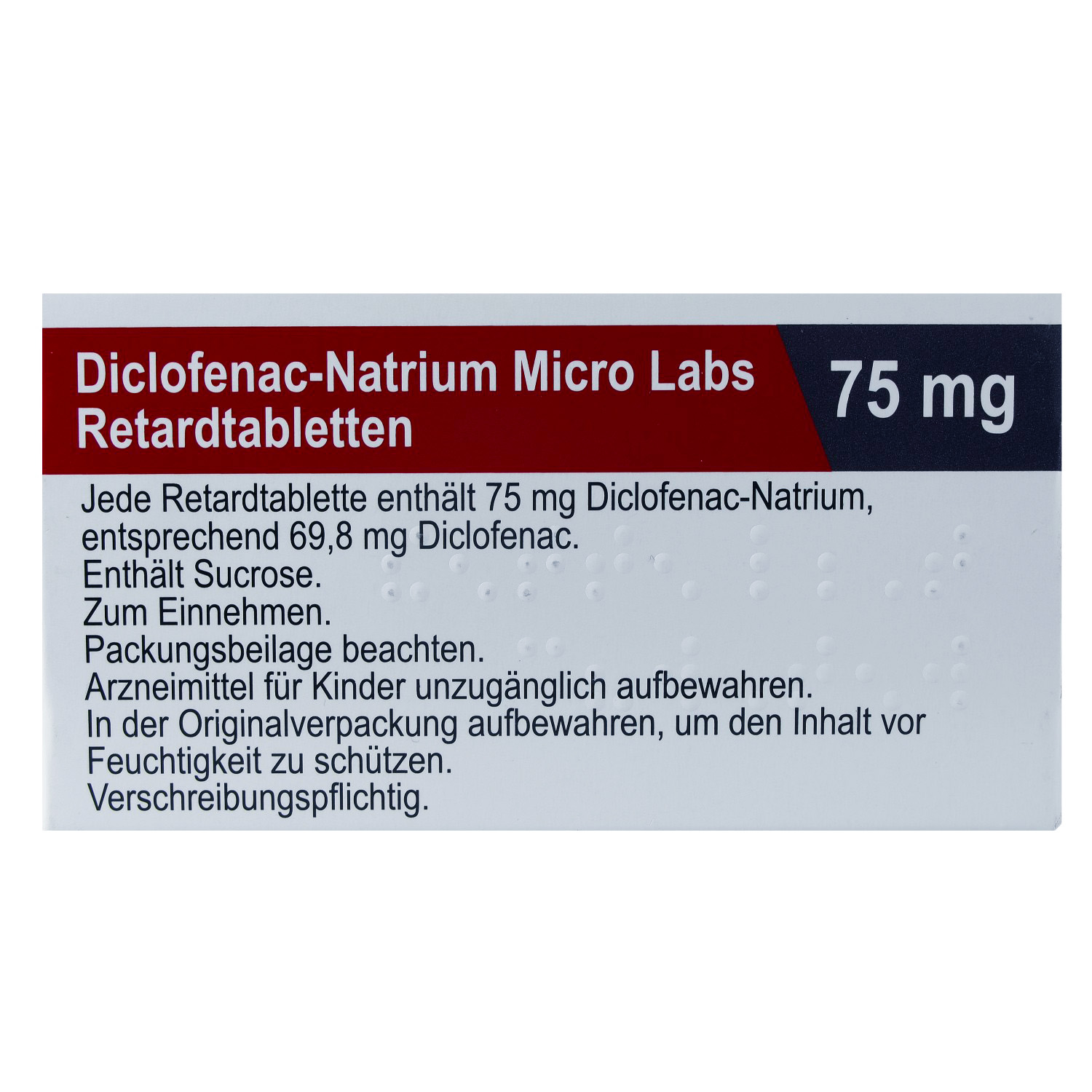 DICLOFENAC Natrium Micro Labs 75 mg Retardtabl.