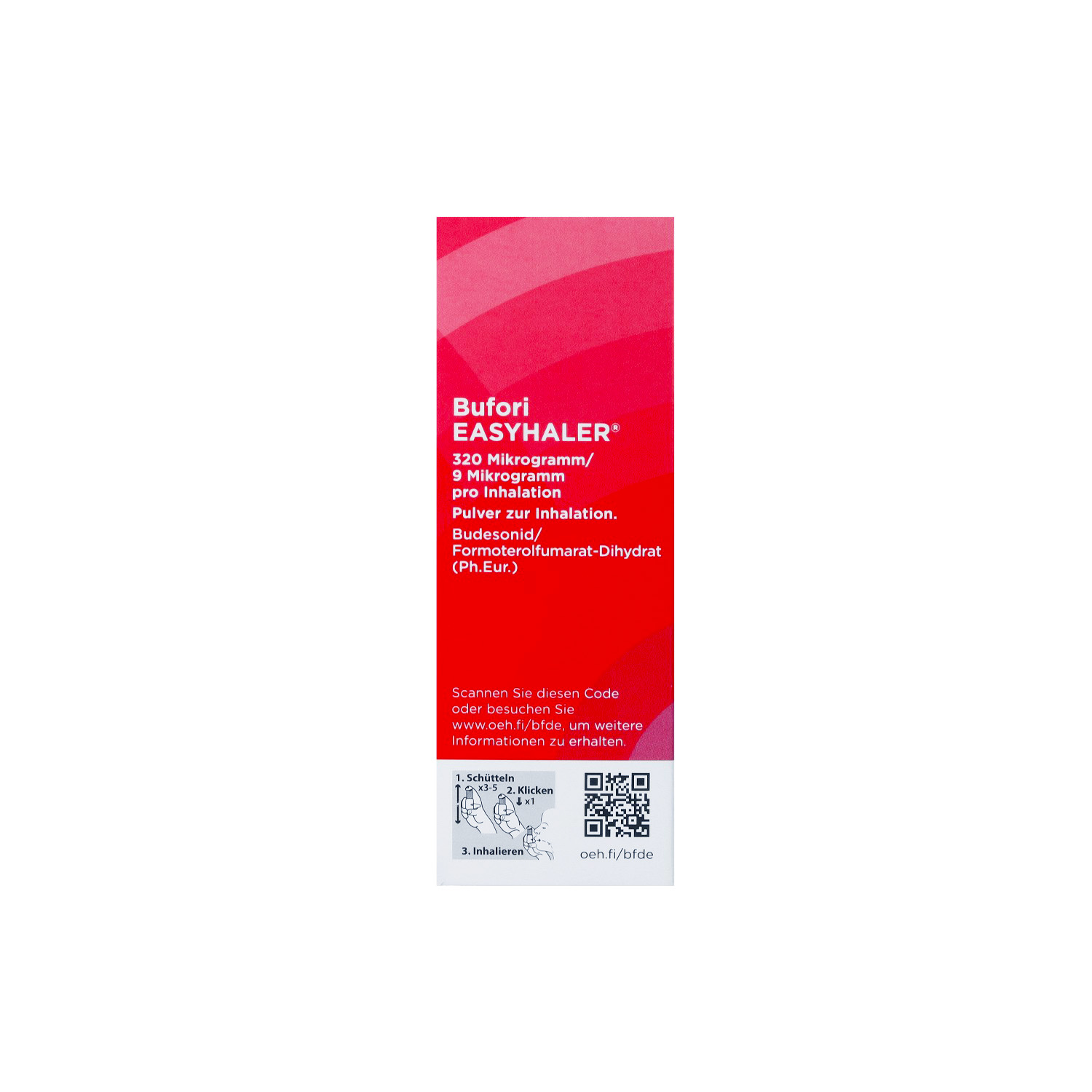 BUFORI Easyhaler 320/9 μg/Dosis 60 ED