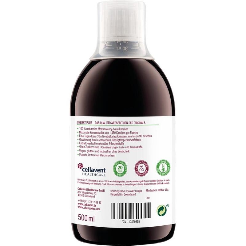 CHERRY PLUS Das Original Montmorency Sauerk.-Konz.