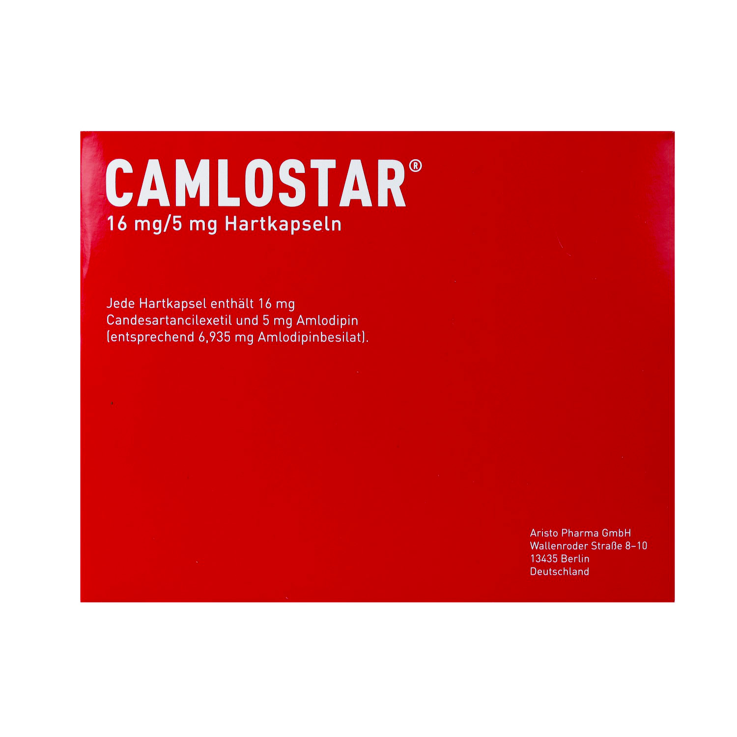 CAMLOSTAR 16 mg/5 mg Hartkapseln