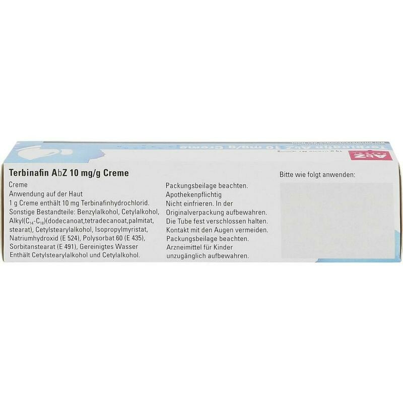 TERBINAFIN AbZ 10 mg/g Creme