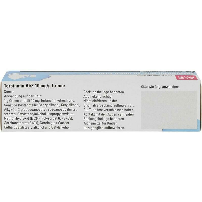 TERBINAFIN AbZ 10 mg/g Creme
