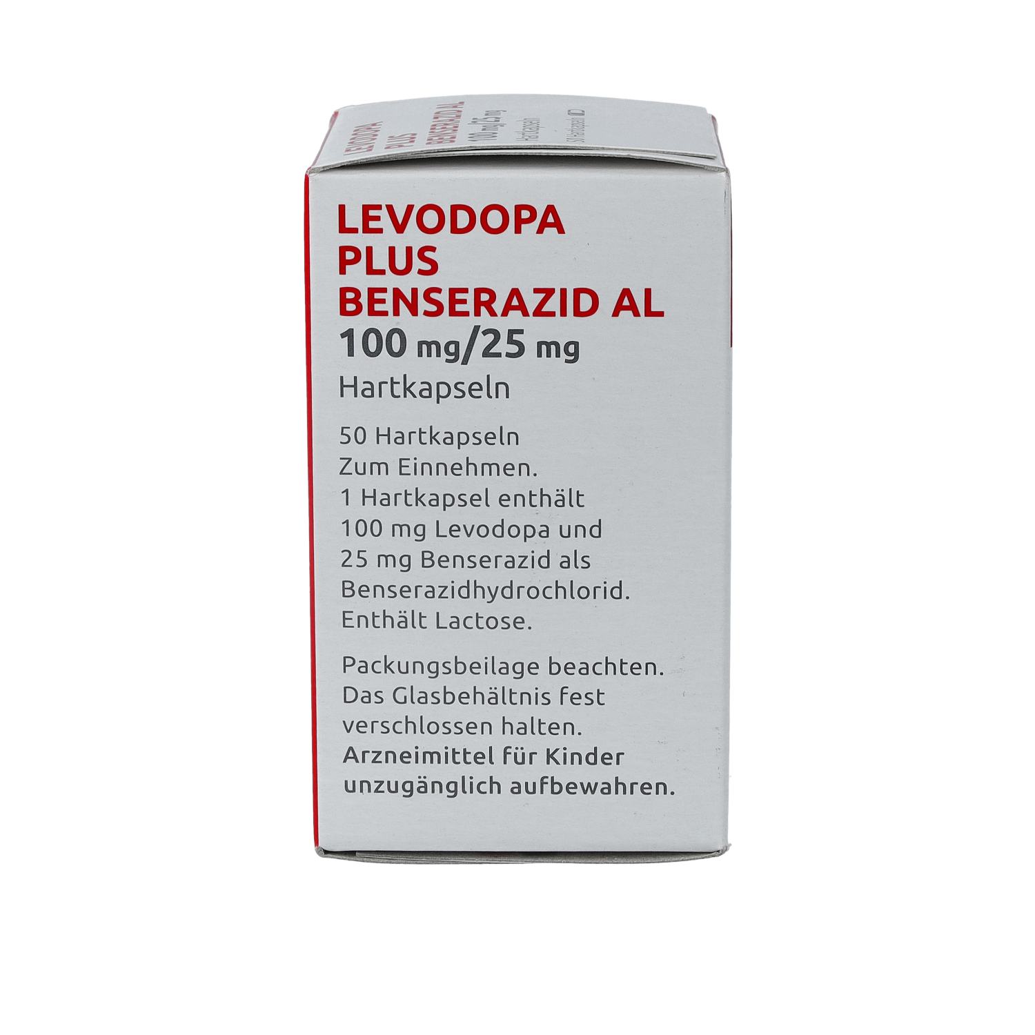 LEVODOPA plus Benserazid AL 100 mg/25 mg Hartkaps.