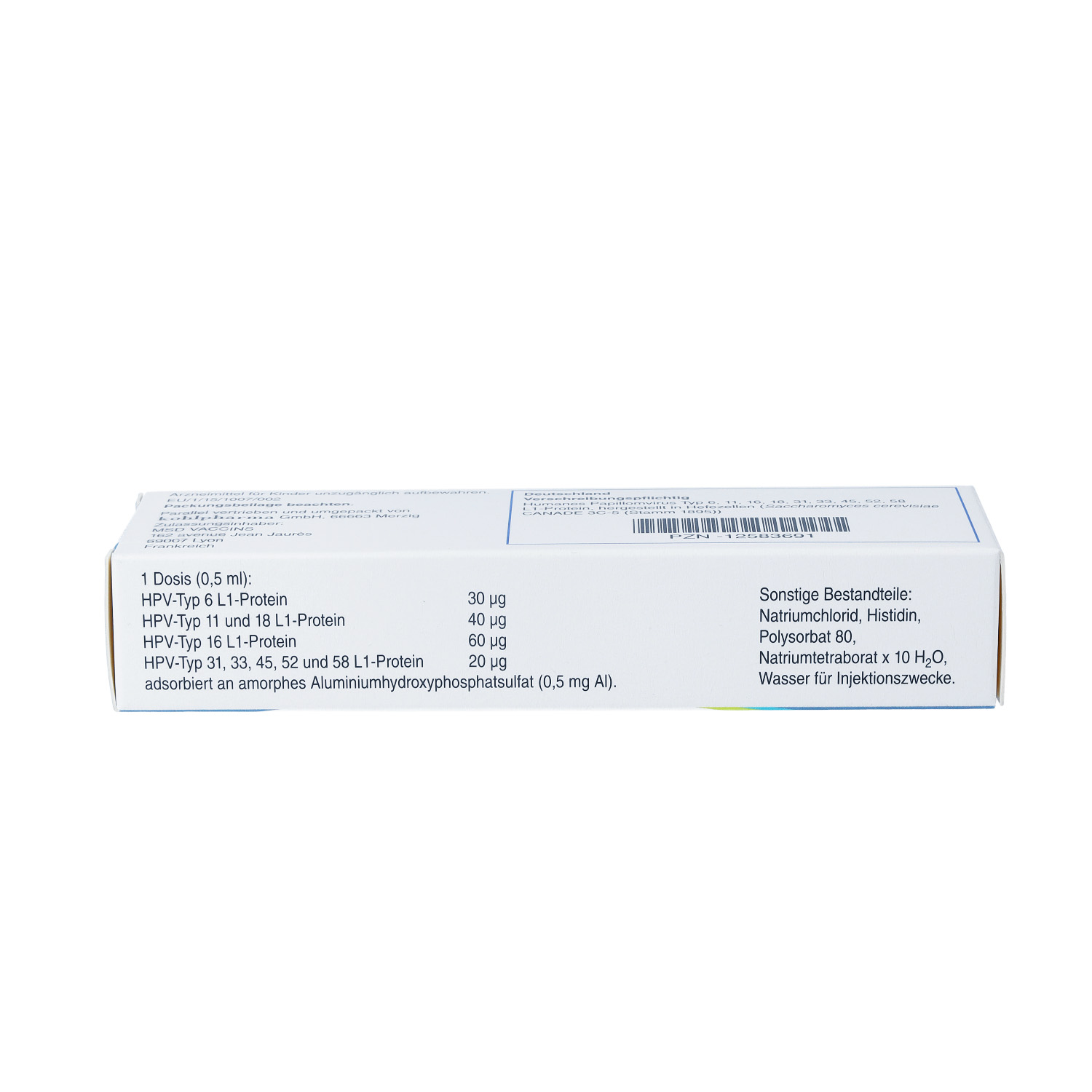 GARDASIL 9 Inj.-Sus.i.e.Fertigspritze