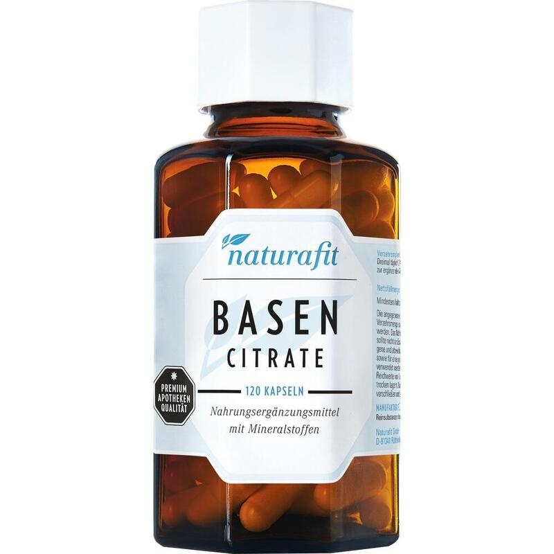 NATURAFIT Basencitrate Kapseln