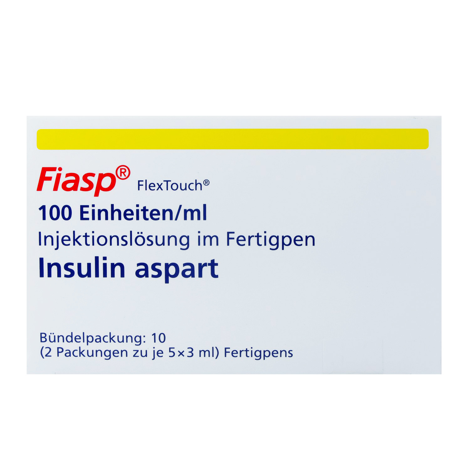 FIASP 100 E/ml FlexTouch Inj.-Lsg.in Fertigpen
