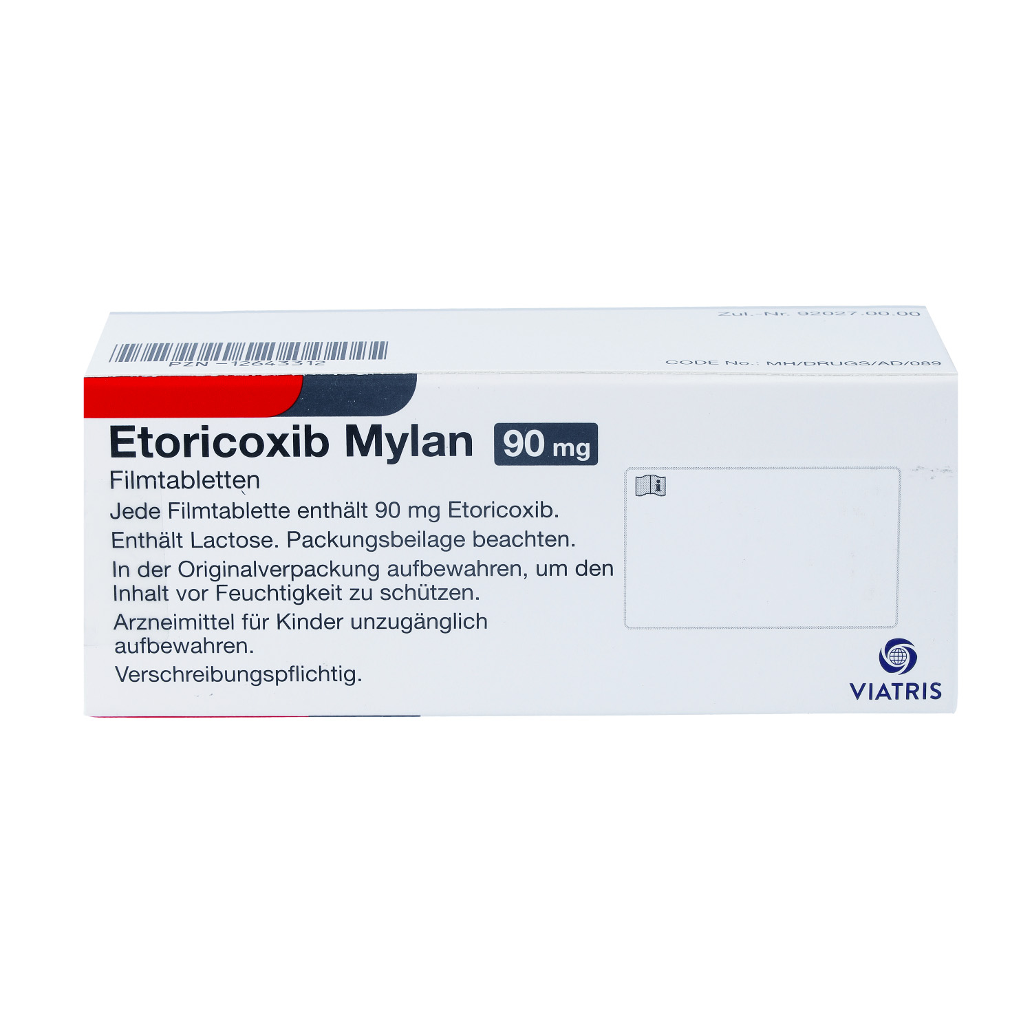 ETORICOXIB Mylan 90 mg Filmtabletten