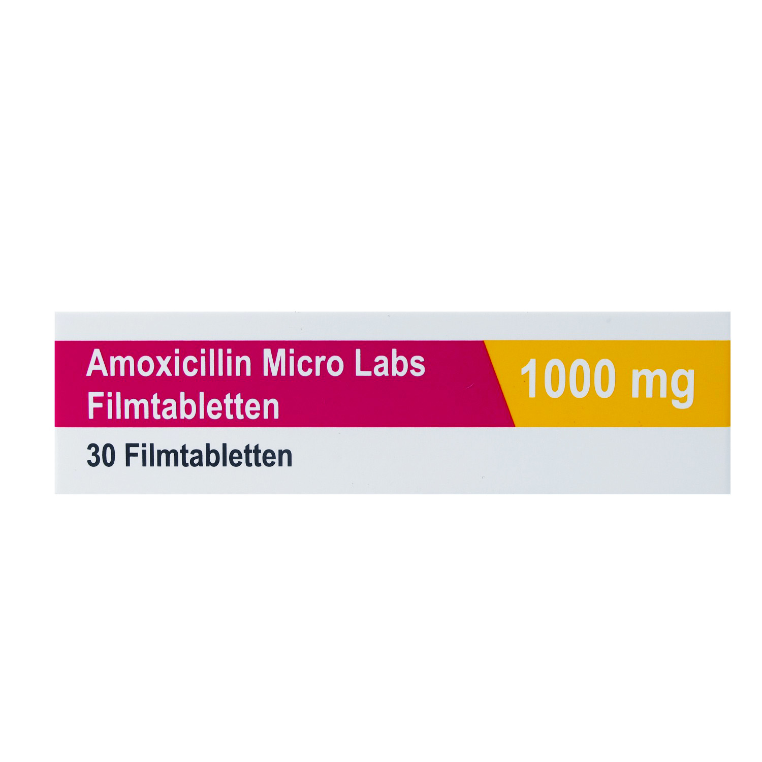 AMOXICILLIN Micro Labs 1000 mg Filmtabletten