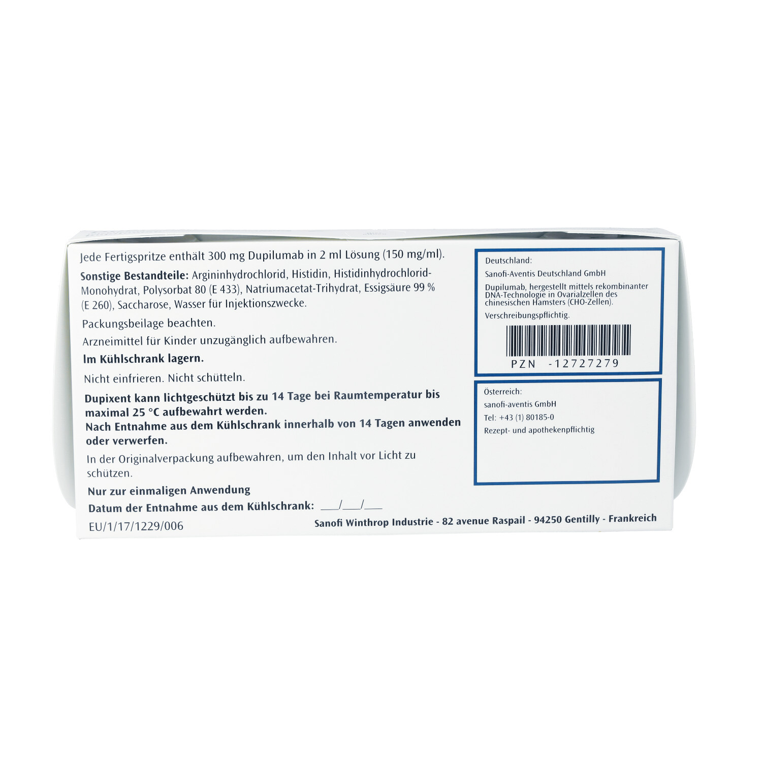 DUPIXENT 300 mg Inj.-Lsg.i.e.Fertigspr.m.Sich.Sys.