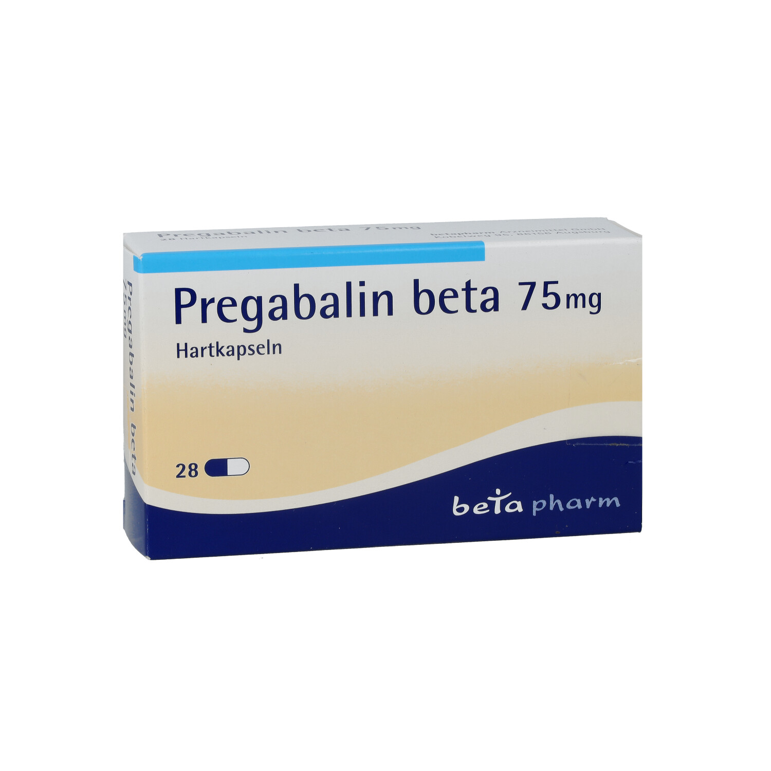PREGABALIN beta 75 mg Hartkapseln