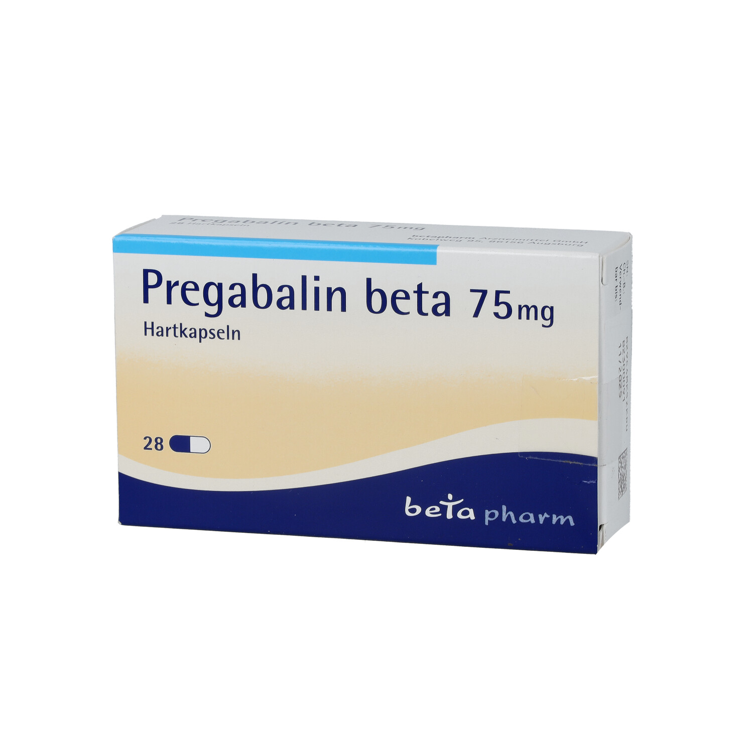 PREGABALIN beta 75 mg Hartkapseln