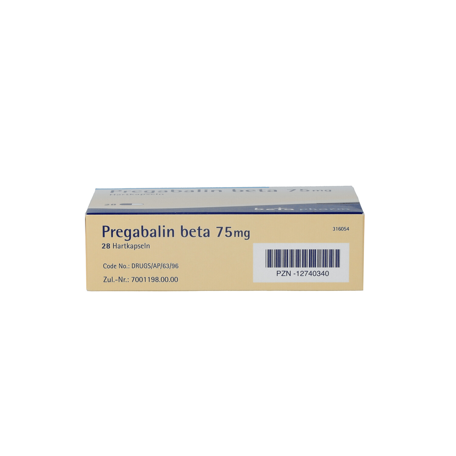 PREGABALIN beta 75 mg Hartkapseln