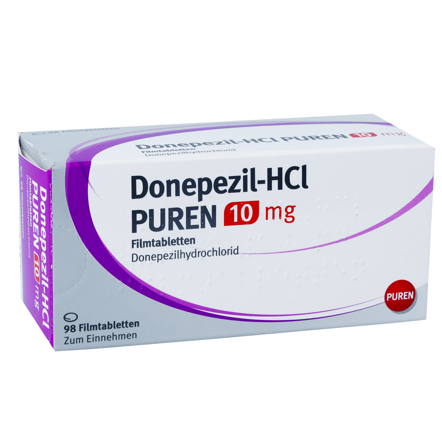 DONEPEZIL-HCl PUREN 10 mg Filmtabletten