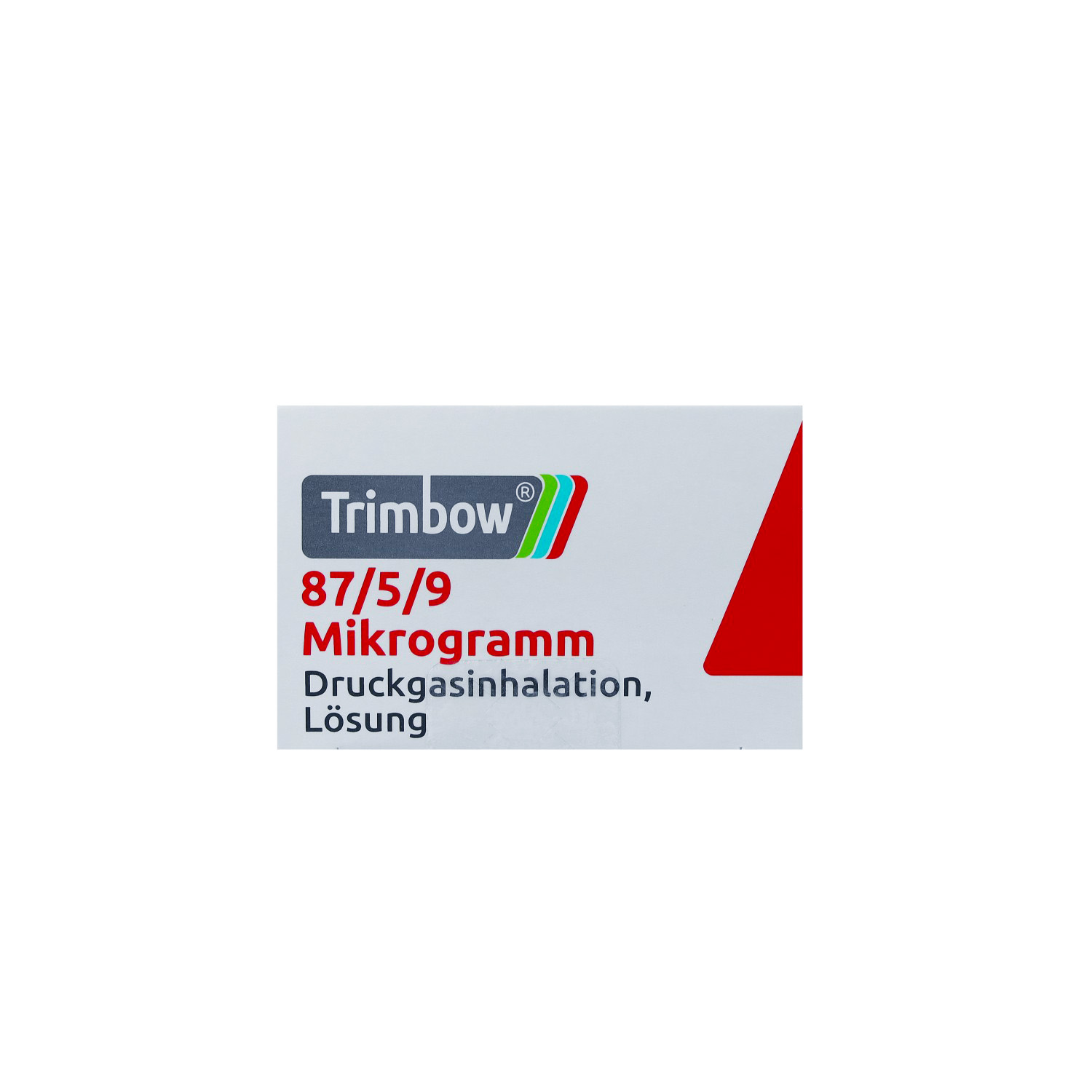 TRIMBOW 87 μg/5 μg/9 μg 120 Hub Druckgasinhalation