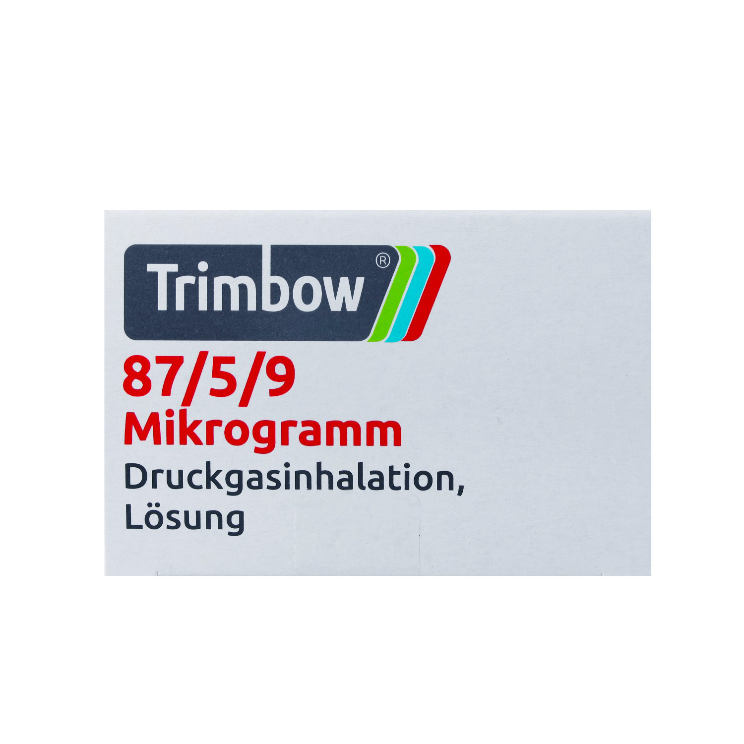 TRIMBOW 87 μg/5 μg/9 μg 120 Hub Druckgasinhalation