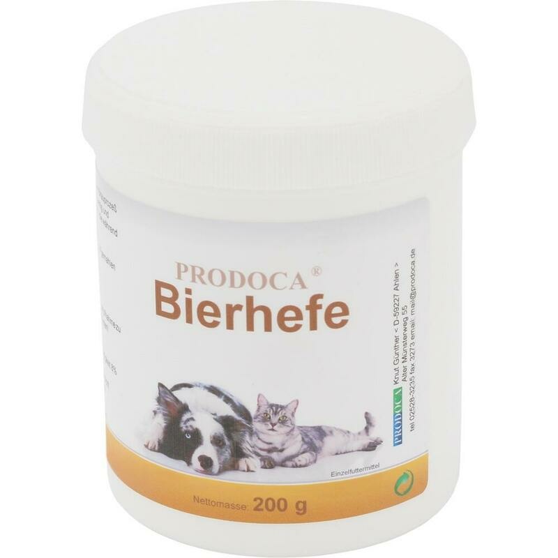 BIERHEFE PULVER f.Hunde/Katzen