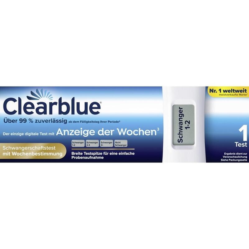 CLEARBLUE Schwangerschaftstest m.Wochenbestimmung