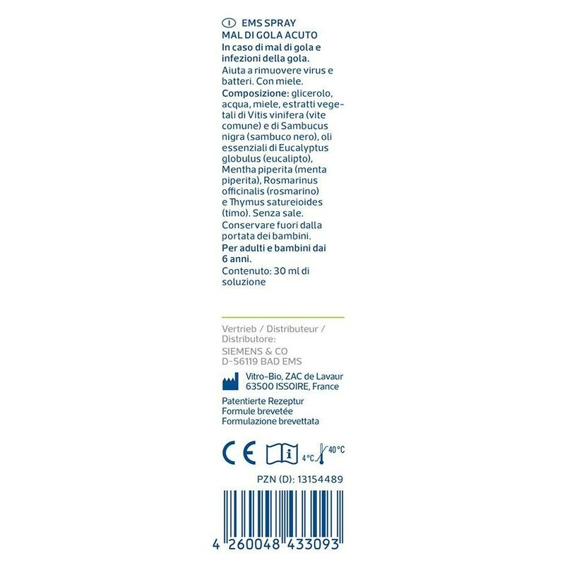 EMSER Halsschmerz-Spray akut