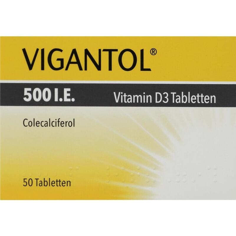 VIGANTOL 500 I.E. Vitamin D3 Tabletten
