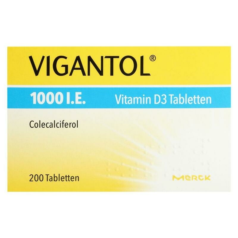 VIGANTOL 1.000 I.E. Vitamin D3 Tabletten