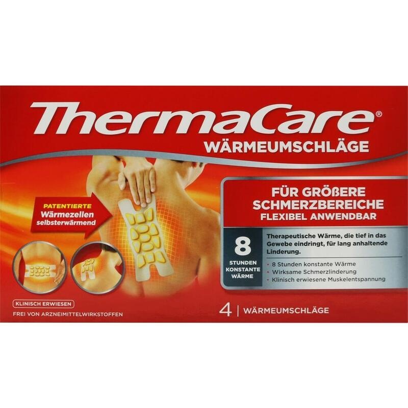 THERMACARE für größere Schmerzbereiche