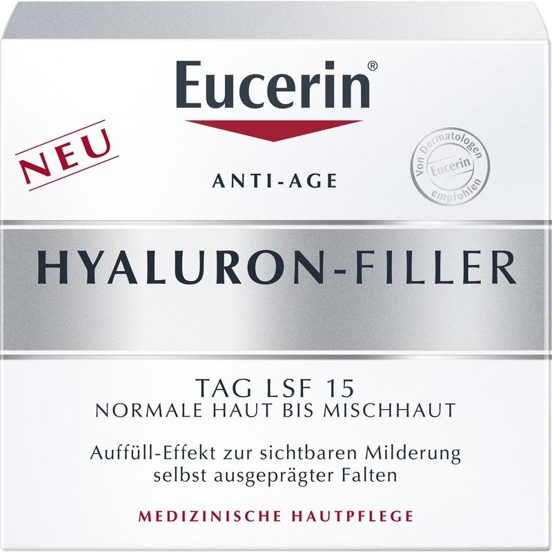 EUCERIN Anti-Age Hyaluron-Filler Tag norm.+Mischh.