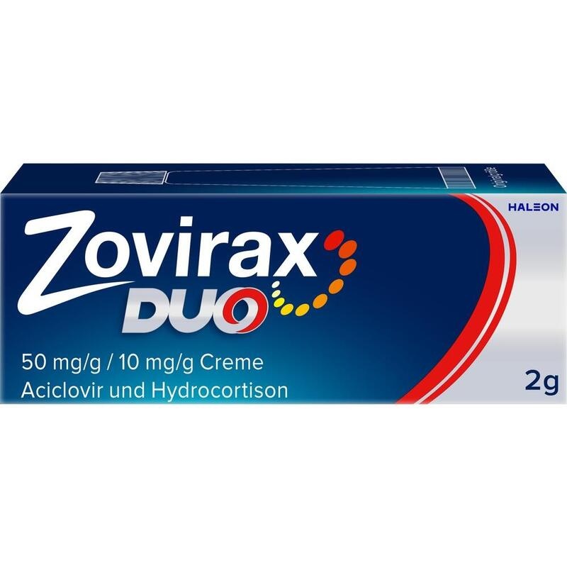 ZOVIRAX Duo 50 mg/g / 10 mg/g Creme