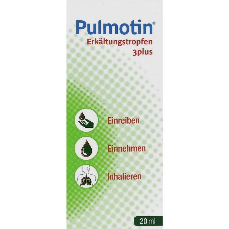 PULMOTIN Erkältungstropfen 3plus