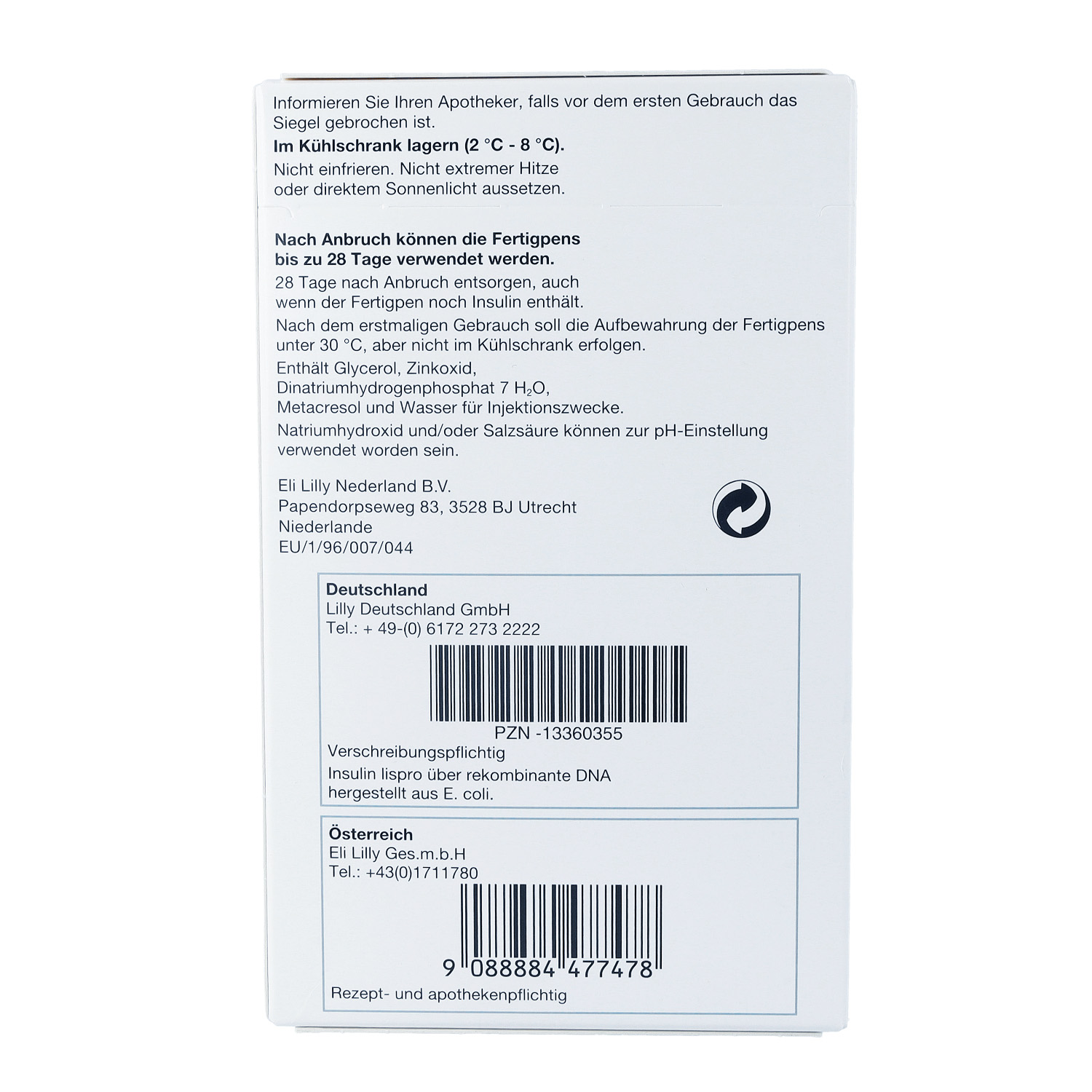 HUMALOG 100 E/ml Junior KwikPen Injektionslsg.