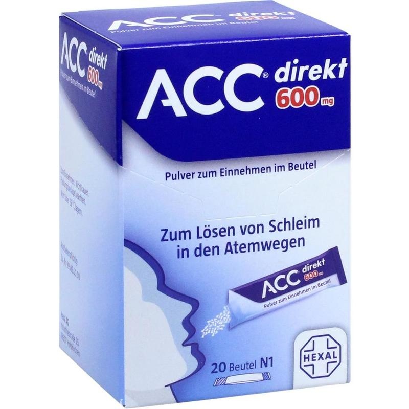 ACC direkt 600 mg Pulver zum Einnehmen im Beutel