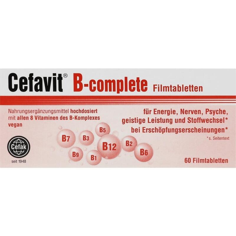 CEFAVIT B-complete Filmtabletten