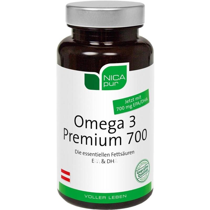 NICAPUR Omega 3 Premium 700 Kapseln