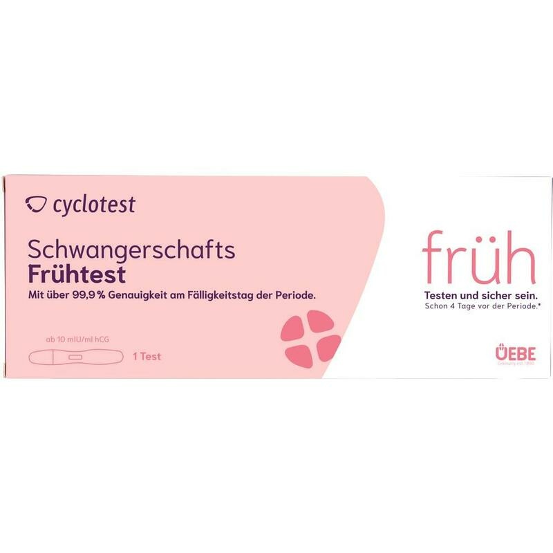 CYCLOTEST Schwangerschafts-Frühtest 10 mlU/ml Urin